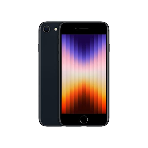 Apple iPhone SE 3ra Gen 64GB, Negro Noche (Reacondicionado)