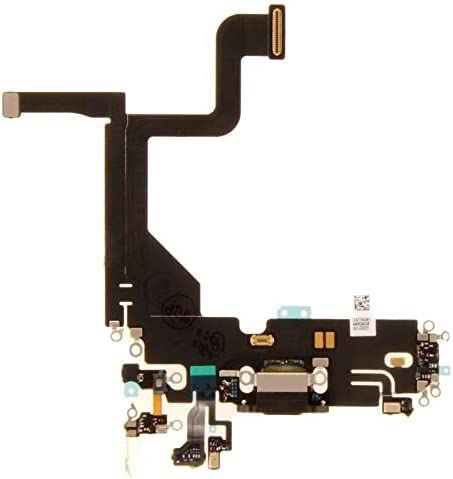 Reemplazo del módulo de la Placa PCB del Cable Flexible del Puerto de Carga de la Base USB Compatible con iPhone 13 Pro Black
