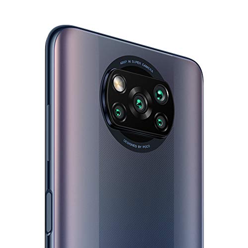 POCO X3 Pro, Smartphone 8+256 GB, 6,67” 120 Hz FHD+ DotDisplay, Snapdragon 860, cámara cuádruple de 48 MP, 5160 mAh, Negro Fantasma (versión ES/PT), incluye auriculares