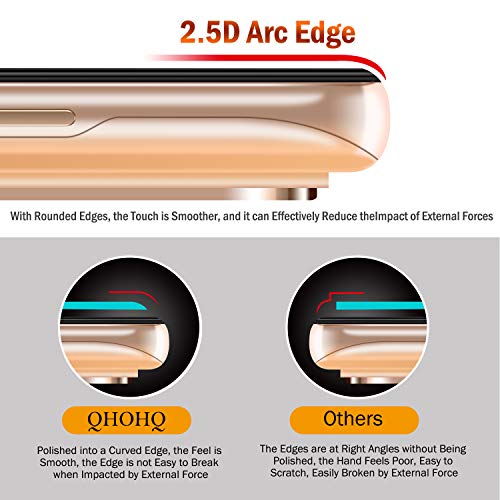 QHOHQ 3 Piezas Protector de Pantalla para Xiaomi Redmi Note 10 Pro/Note 10 Pro MAX con 3 Piezas Protector de Lente de Cámara,Cristal Templado Membrana,Anti-Arañazos - Sin Burbujas - Fácil Instalación